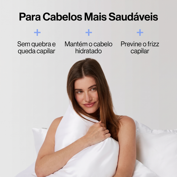 Marshmallow Premium Silk Pillowcase